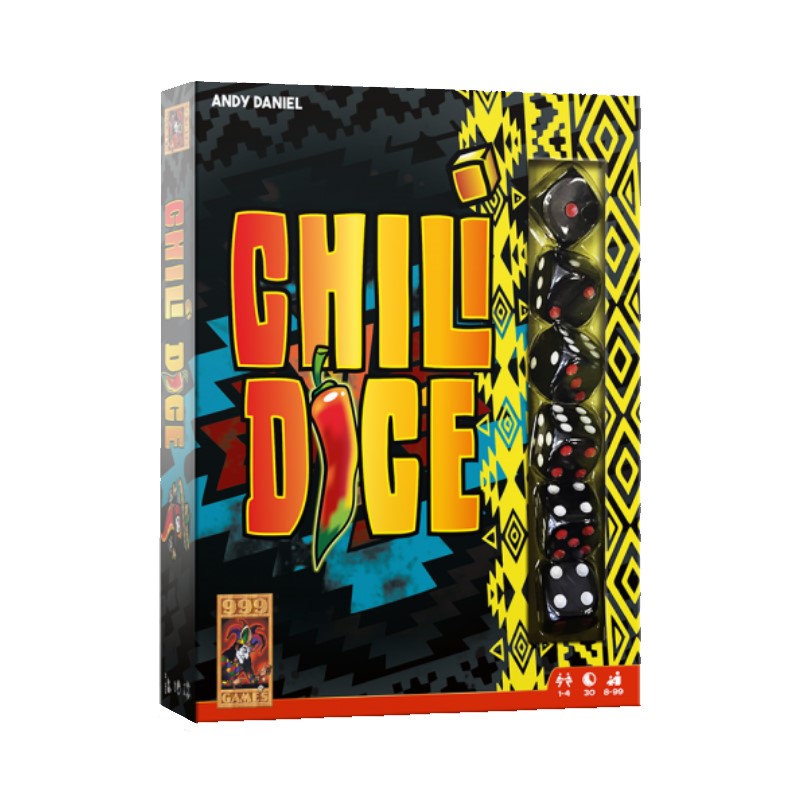999 Chili Dice - Dobbelspel - Tante Truus