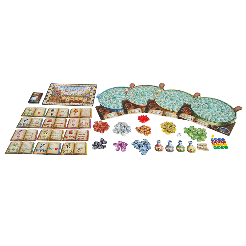 999 Games De kwakzalvers van Kakelenburg bordspel Tante Truus
